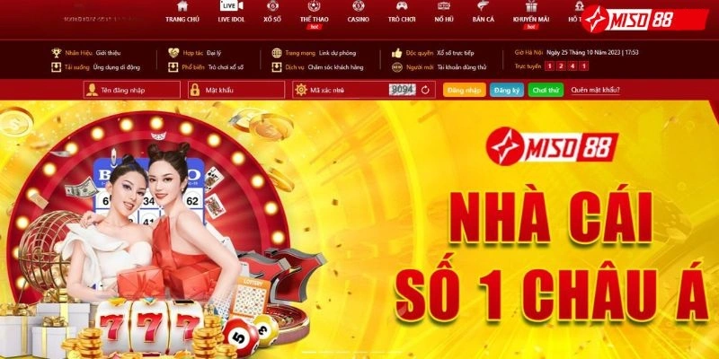 Nhà cái Miso88 rất nổi tiếng trong giới cá cược